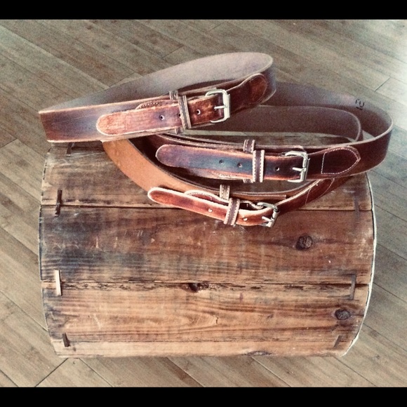 Men’s and ladies Ranger leather belt - Picture 1 of 3